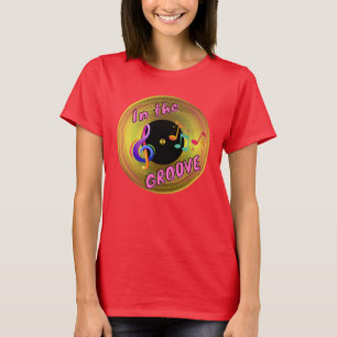 In the Groove (das Wiederaufleben von Vinyl-Schall T-Shirt