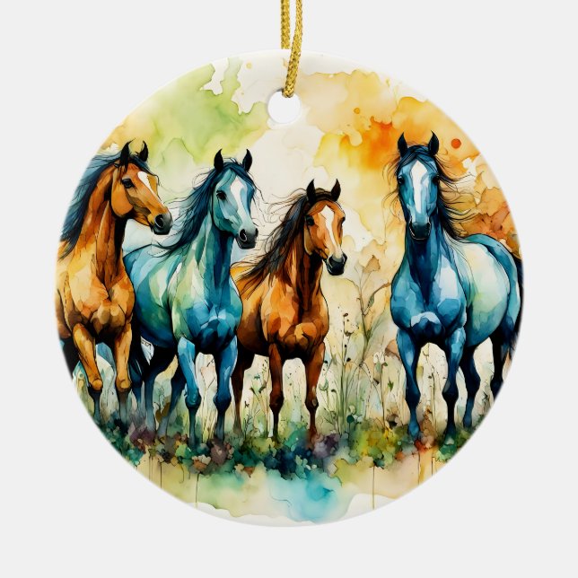 In the Pasture Keramik Ornament (Vorne)