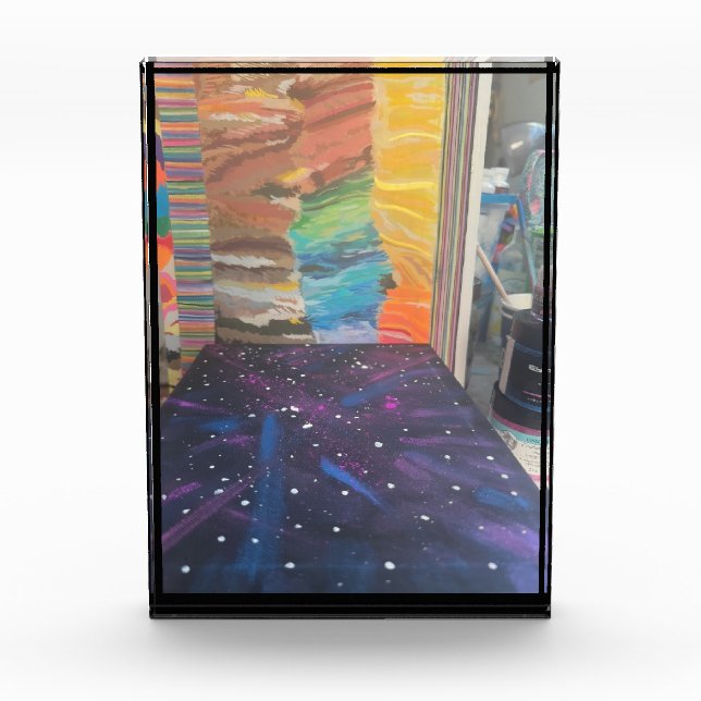 In the Studio with The Canvas Fotoblock (Vorderseite)