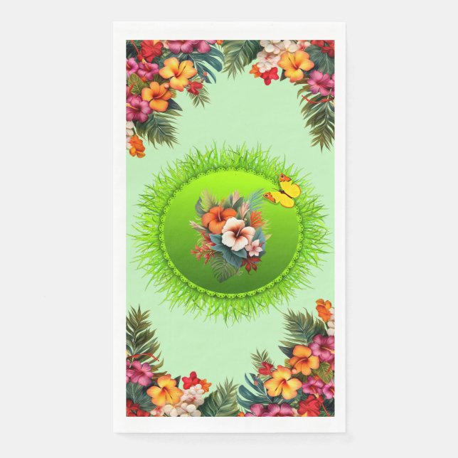 In The Tropics  Serviette (Vorderseite)