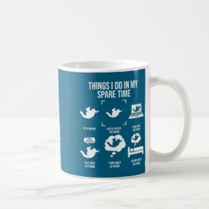 In Things Spare Time Fallschirmspringen Kaffeetasse
