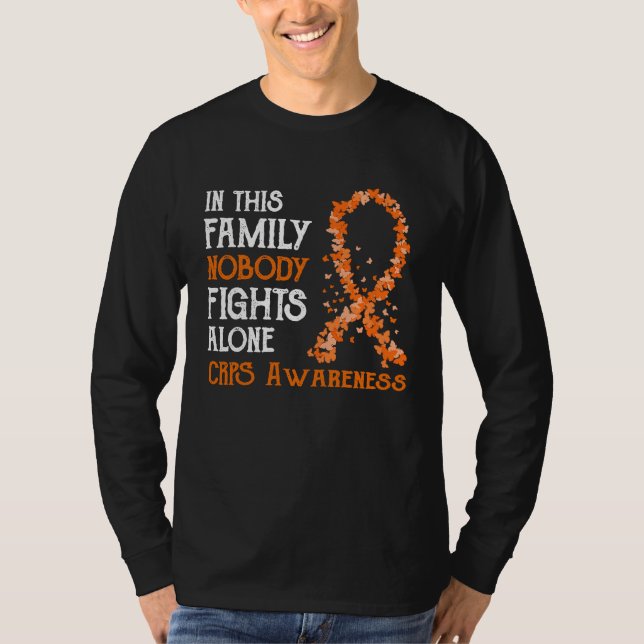 In This Family Nobody Fights Alone CRPS T-Shirt (Vorderseite)