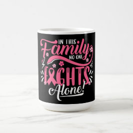 In this Family Nobody Fights Alone Kaffeetasse