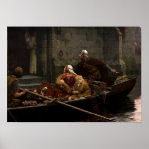 In Time of Peril, 1897 von Edmund Blair Leighton Poster