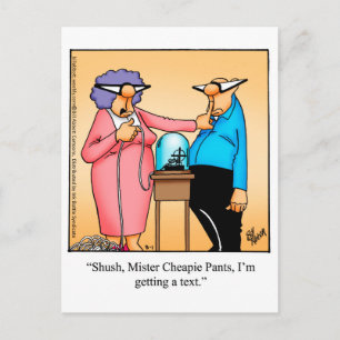 In Touch Spaß Postkarte "Spectickles" behalten