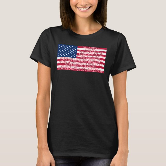 In unserem Amerika T-Shirt (Vorderseite)