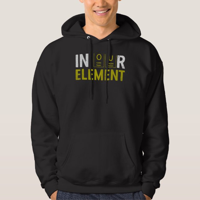 In unserem Element Fun Chemistry Elemental Science Hoodie (Vorderseite)