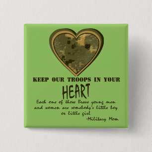 In unserem Herzen Button