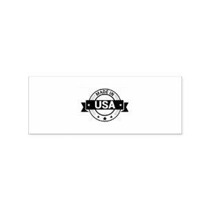 IN USA GEDRUCKTE VERPACKUNGSETIKETTEN MIT JETBLACK GUMMISTEMPEL