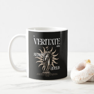 In Veritate Victoria - In Wahrheit ist Brutalist S Kaffeetasse