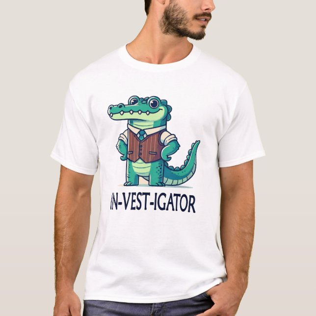 In-Vest-Igator-T - Shirt (Vorderseite)