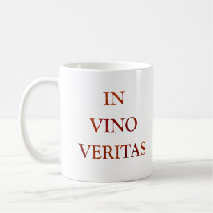 In vino veritas kaffeetasse