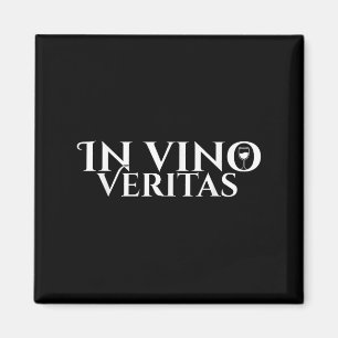In Vino Veritas _ Latin _ Ancient Rome _ Wine Lieb Magnet