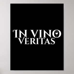 In Vino Veritas _ Latin _ Ancient Rome _ Wine Lieb Poster