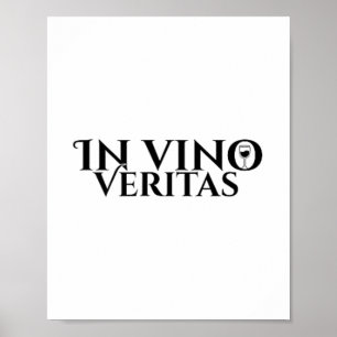 In Vino Veritas _ Latin _ Ancient Rome _ Wine Lieb Poster