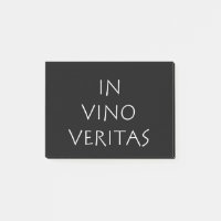 In vino veritas