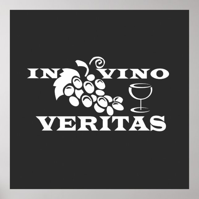 in vino veritas poster (Vorne)