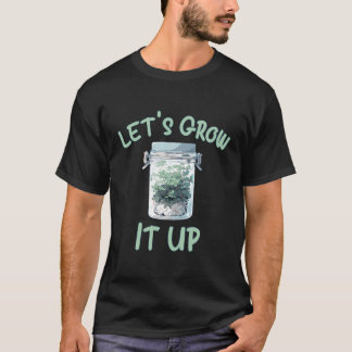 In-Vitro-Pflanze-Gewebezucht mit Mikroprothese T-Shirt