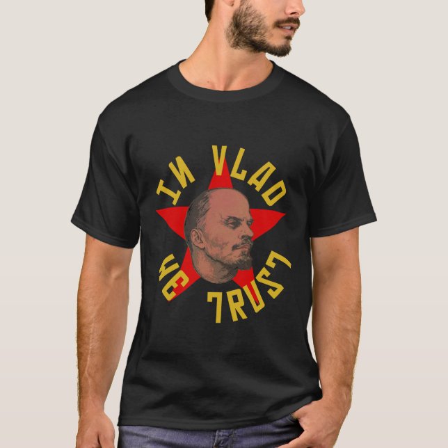 In Vlad vertrauen wir dem Shirt der Männer (Vorderseite)
