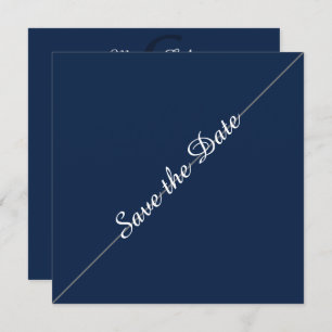 In Vogue Save the Date Minimalistisch