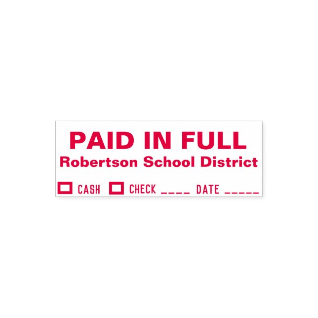 IN VOLLSTÄNDIGER Personalisierter Briefmarke BEZAH Permastempel (Design)