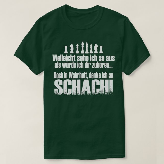In Wahrheit ein Schach T-Shirt (Design vorne)
