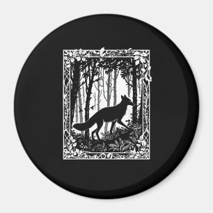 In Wald Cottagecore Goblincore Forestcore Magnet