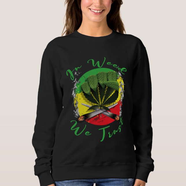 In Weed We Trust American Legalize Spliff Tops (Vorderseite)