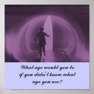 In welchem Alter würdest du sein? -Poster Poster