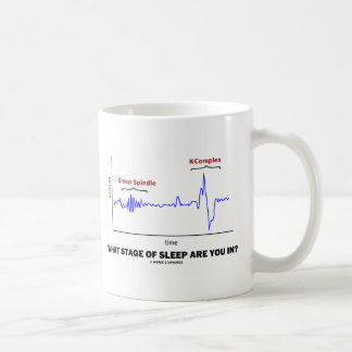 In welcher Bühne des Schlafes sind Sie? Tasse