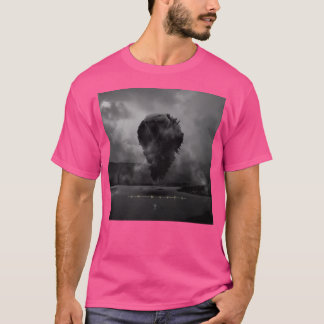 in Wellen T-Shirt