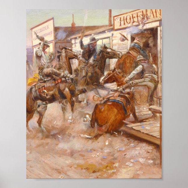 In Without Knocking 1909 Poster (Vorne)