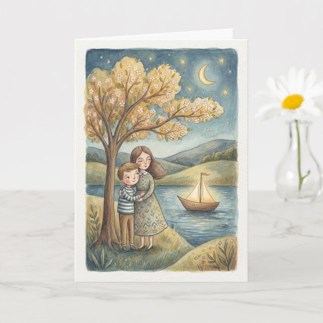 In Your Palm Mother's Day Card Karte (Kleine Pflanze)