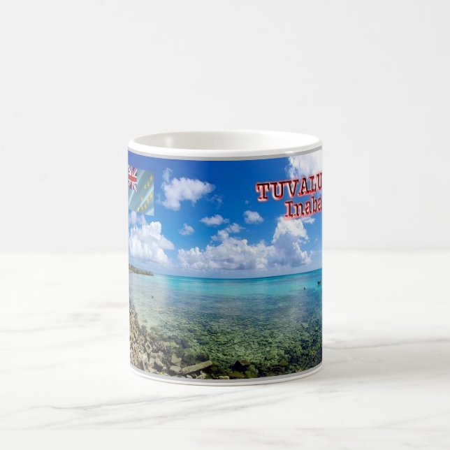 Inaba - Tuvalu - Meeresblick - Kaffeetasse (Mittel)