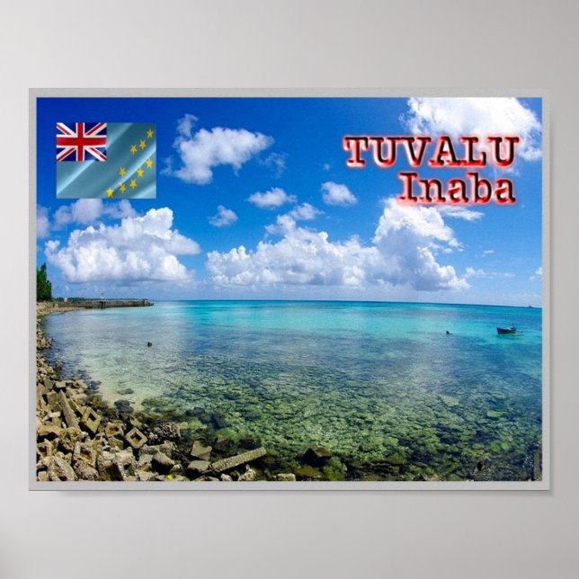 Inaba - Tuvalu - Meeresblick - Poster (Vorne)