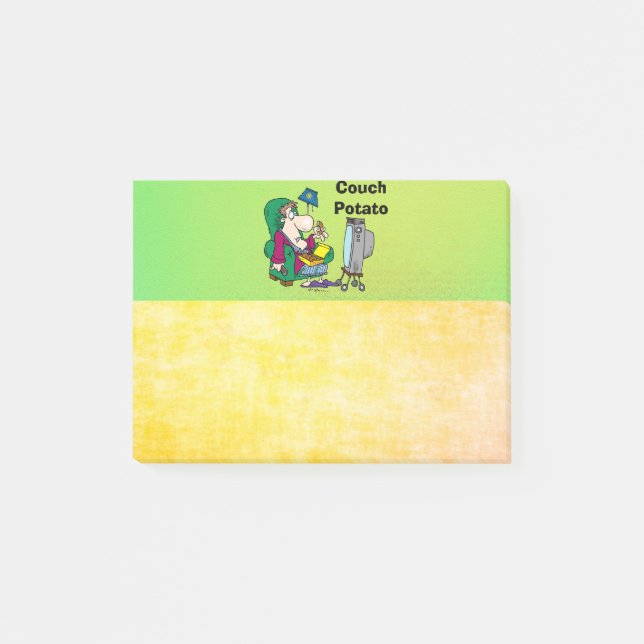 Inaktiver Verschleiß nach der Einnahme Post-it Klebezettel (Vorderseite)