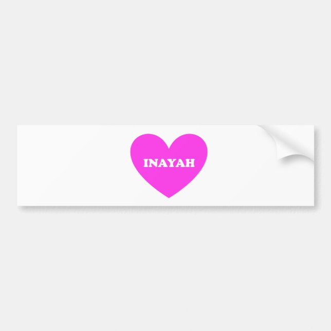 Inayah Autoaufkleber (Vorne)
