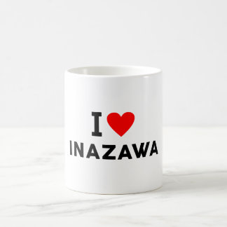 Inazawa Japan Liebesstadt Herz gefällt Reisen Kaffeetasse