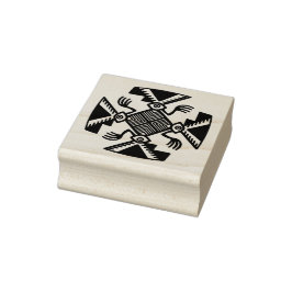 Inca Design Gummi Briefmarke, peruanische Design B Gummistempel
