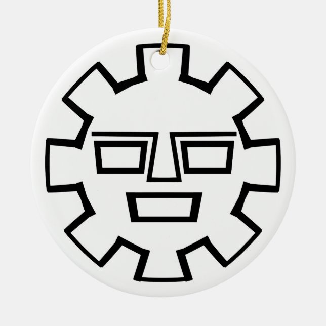 Inca Keramik Ornament (Vorne)