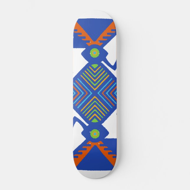 Inca Tribal Design Skateboard (Vorderseite)