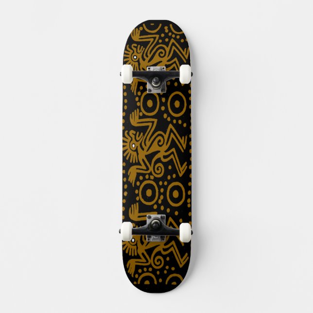 Inca Tribal Skateboard (Vorderseite)