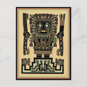 Inca Warrior Postkarte