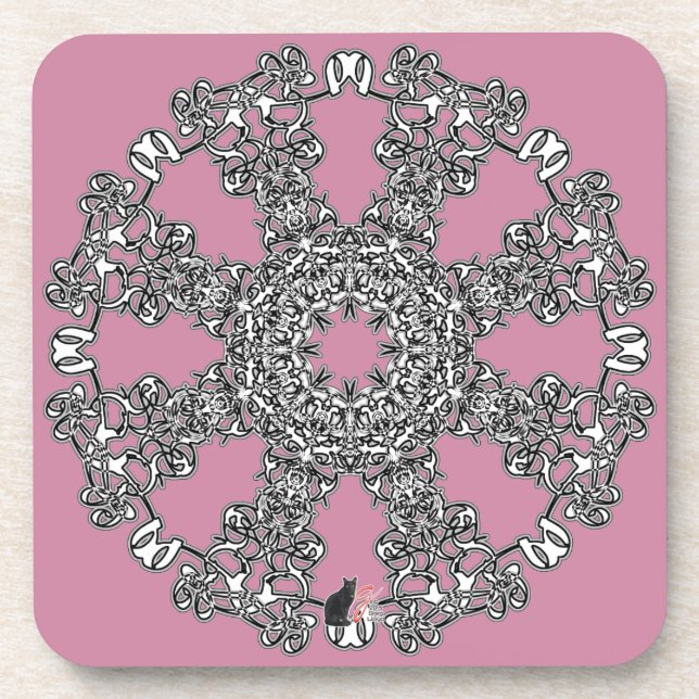 Incandescence Octa Glyph Dawn Untersetzer (Vorderseite)