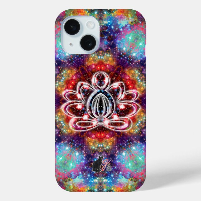 Incandescence Zen Lotus Case-Mate iPhone Hülle (Rückseite)