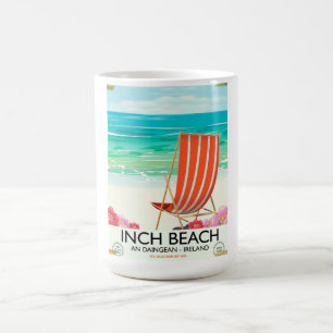 Inch Beach, An Daingean - Ireland Reiseplakat Kaffeetasse