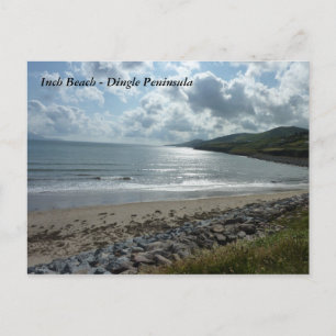 Inch Beach Postcard Postkarte