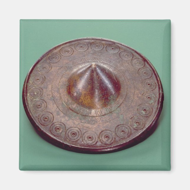 Incised Button head, from Ireland, c.700 BC Magnet (Vorne)