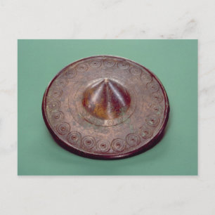 Incised Button head, from Ireland, c.700 BC Postkarte