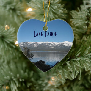 Incline Village, North Shore Lake Tahoe Keramik Ornament